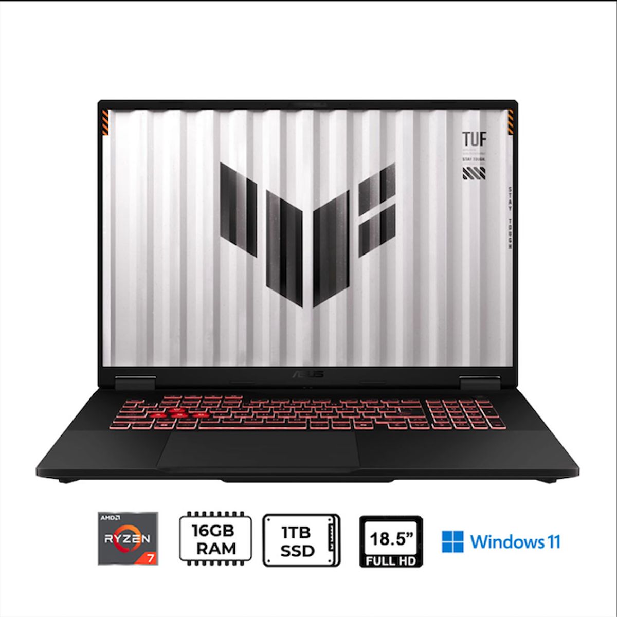 ASUS - Laptop  Gamer Asus TUF  AMD Ryzen 7 260 16GB RAM 1TB SSD NVIDIA GeForce RTX 5060