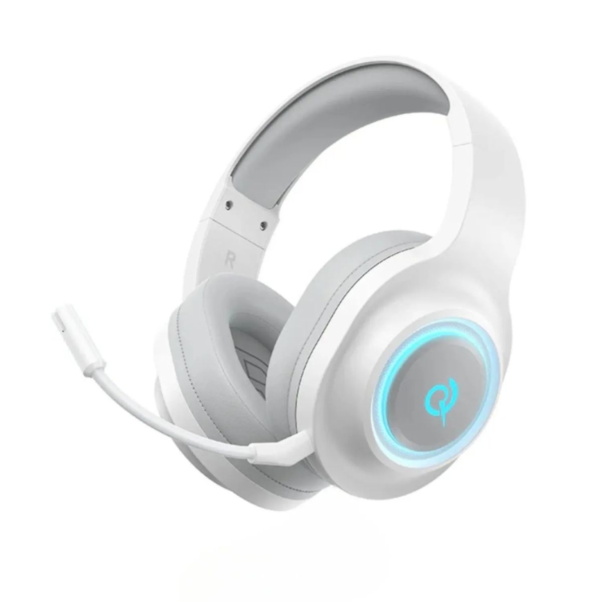 QCY - Audífonos Inalámbricos Gamer Qcy Heroad V200 Triple Conexión Blanco