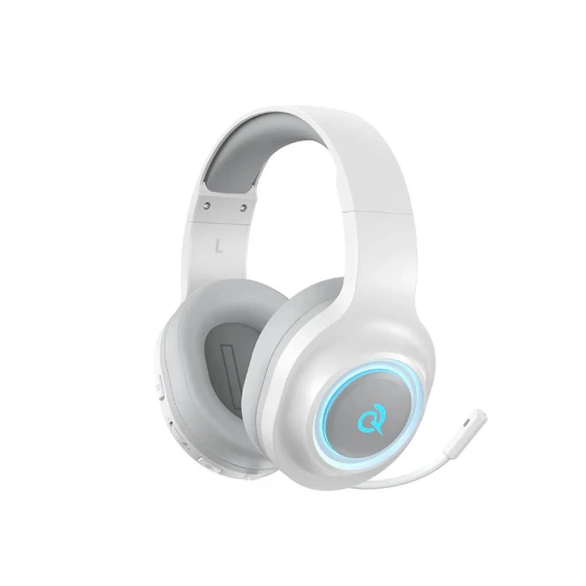 QCY - Audífonos Inalámbricos Gamer Qcy Heroad V200 Triple Conexión Blanco