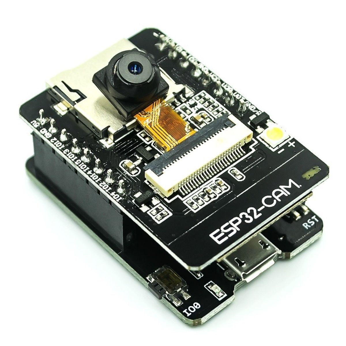 GENERICO - Módulo ESP32-CAM Base USB MB Cámara OV2640 WiFi Bluetooth MicroSD Micro USB