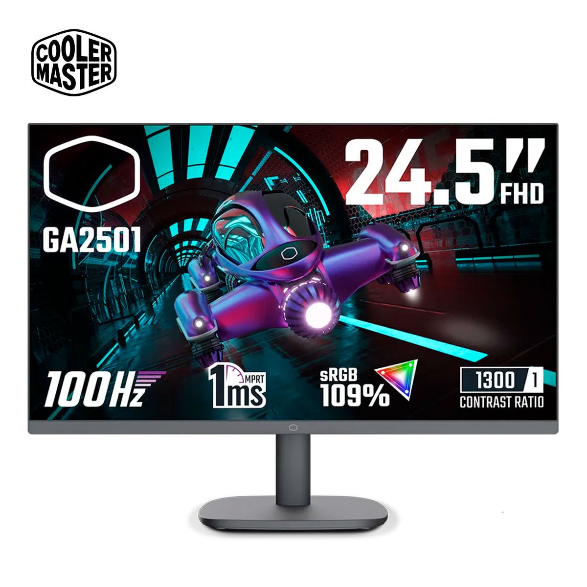 COOLER MASTER - Monitor 24 pulgadas IPS Full HD 100Hz 1ms Cooler Master GA2501