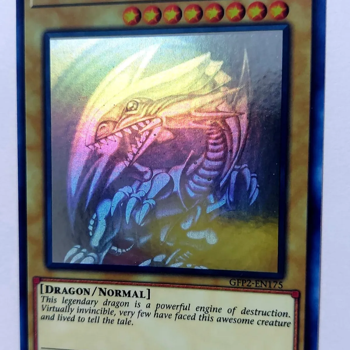 ORIGEN - YUGIOH BLUE EYES WHITE DRAGON CARTA GHOST EXCLUSIVO CODIGO GFP2-EN175