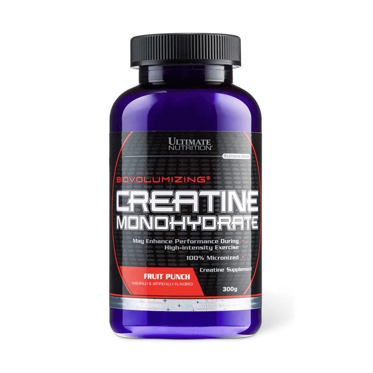 ULTIMATE NUTRITION - Creatina monohidratada 300 gramos - Fruit Punch