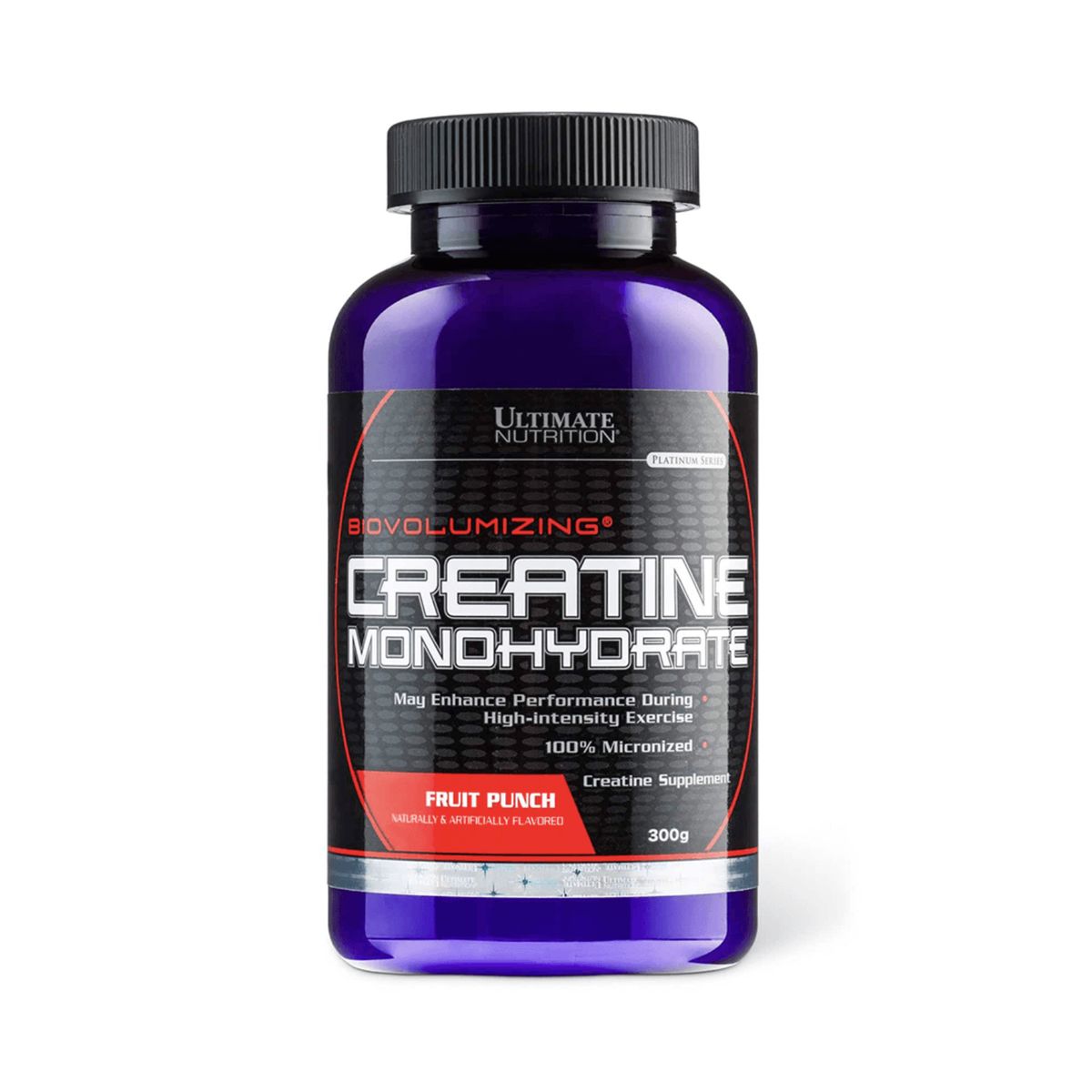 ULTIMATE NUTRITION - Creatina monohidratada 300 gramos - Fruit Punch