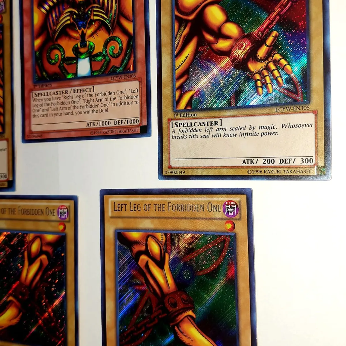 ORIGEN - YUGIOH EXODIA CARTA SECRET EXCLUSIVO CODIGO LCYW