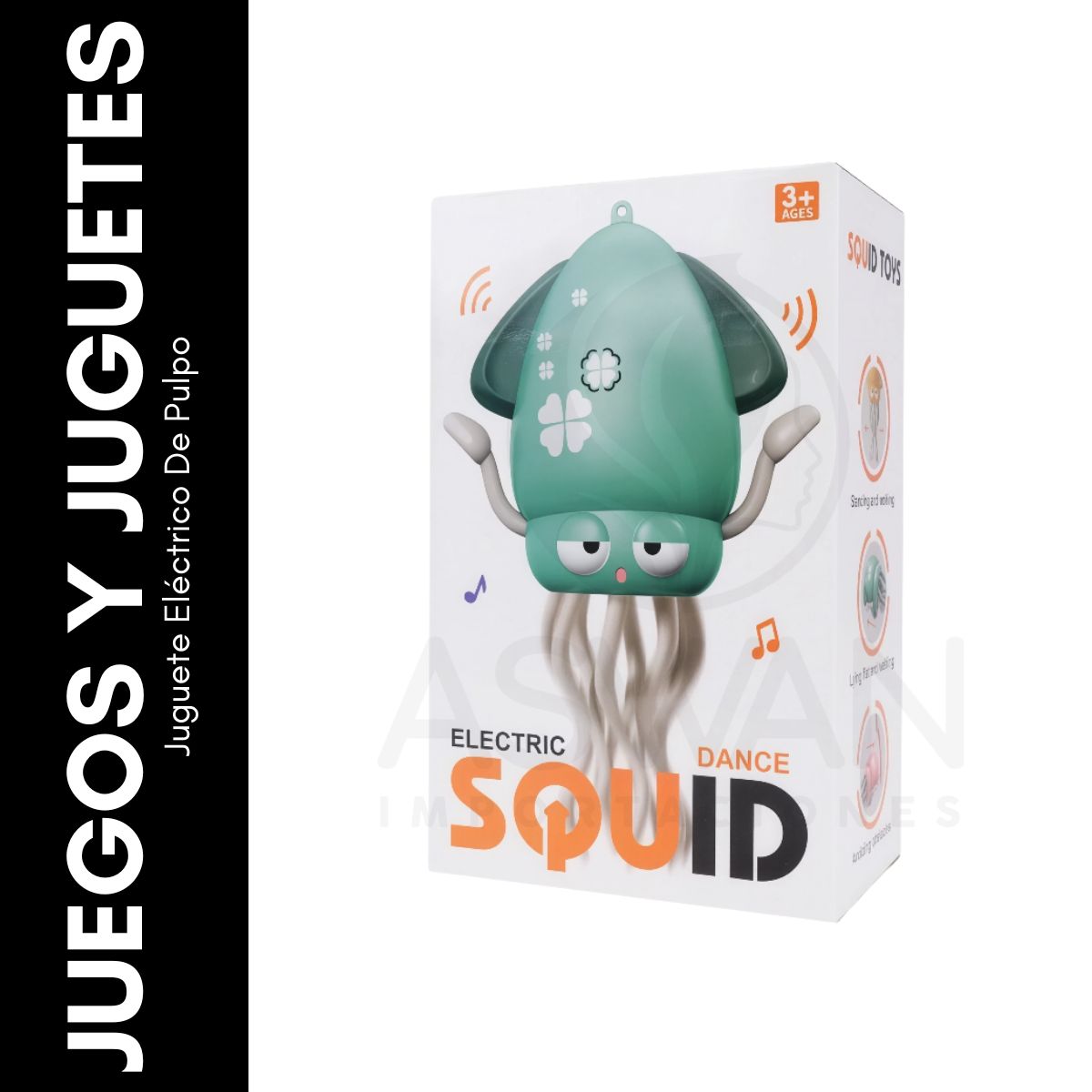 GENERICO - Juguete Eléctrico de Calamar