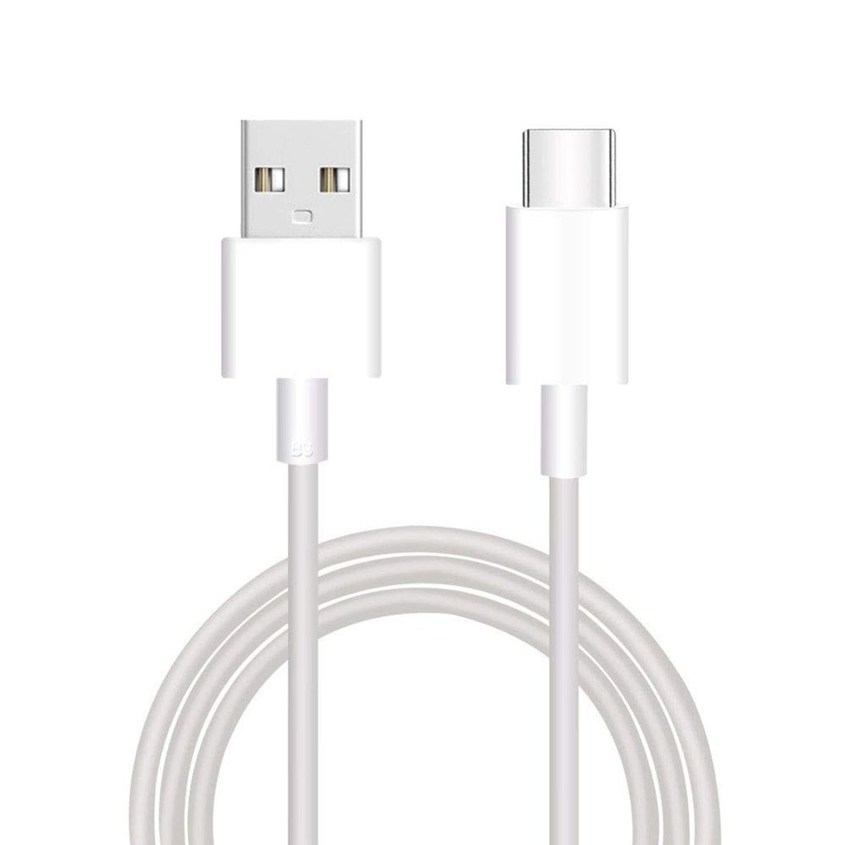 XIAOMI - Cable Cargador Xiaomi Carga Rápida 67w Blanco USB-A a C