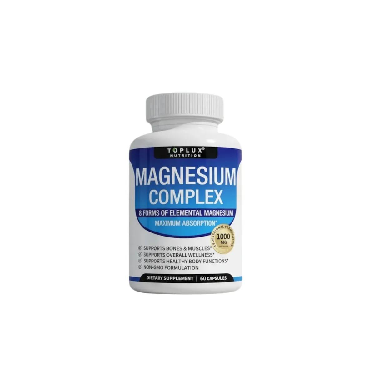 GENERICO - Magnesium Complex - Toplux 60 capsulas