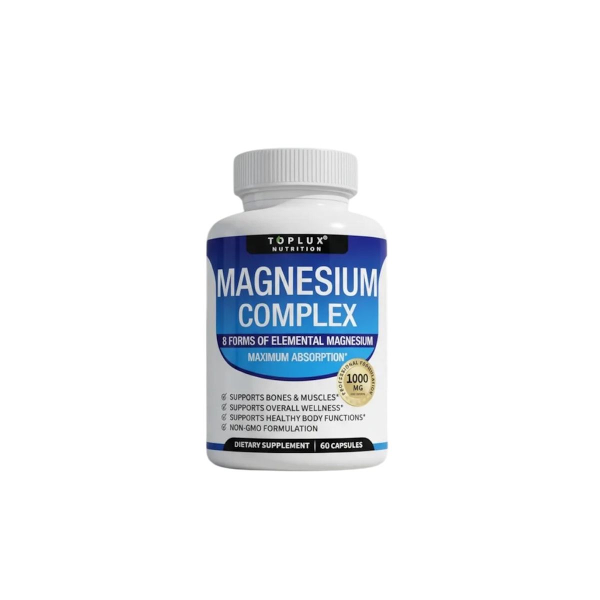 GENERICO - Magnesium Complex - Toplux 60 capsulas