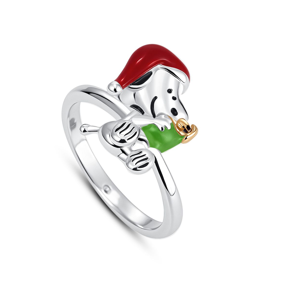 MINISO - ANILLO premium Snoopy Navideño - Peanuts