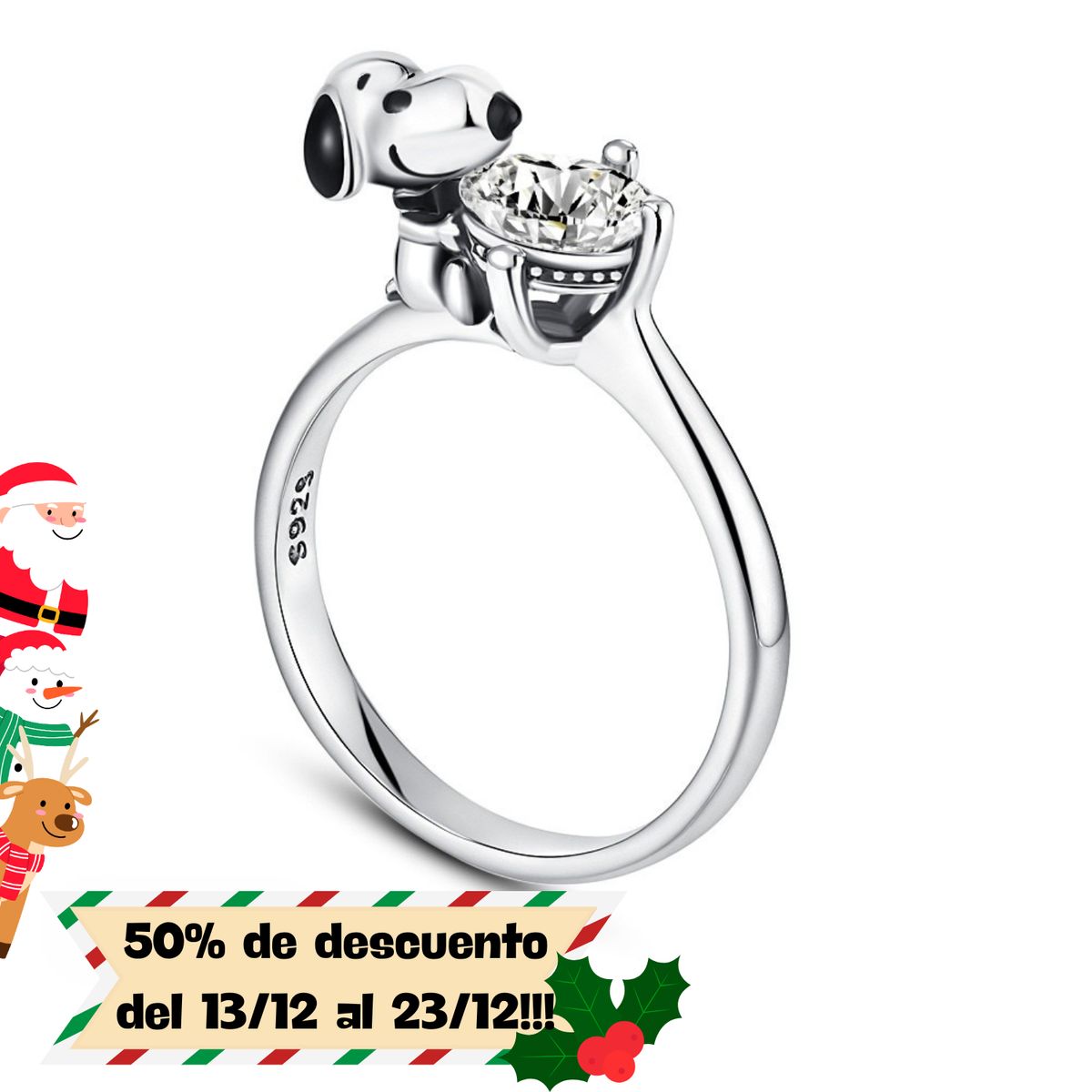 MINISO - ANILLO Snoopy - Peanuts