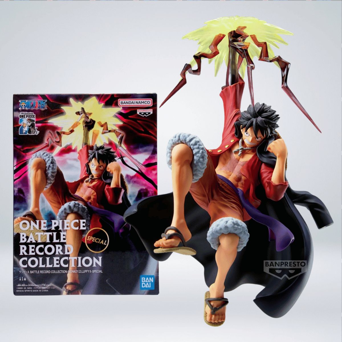 BANDAI NAMCO - FIGURA BANPRESTO  ONE PIECE BATTLE RECORD COLLECTION-MONKEY.D.LUFFY II
