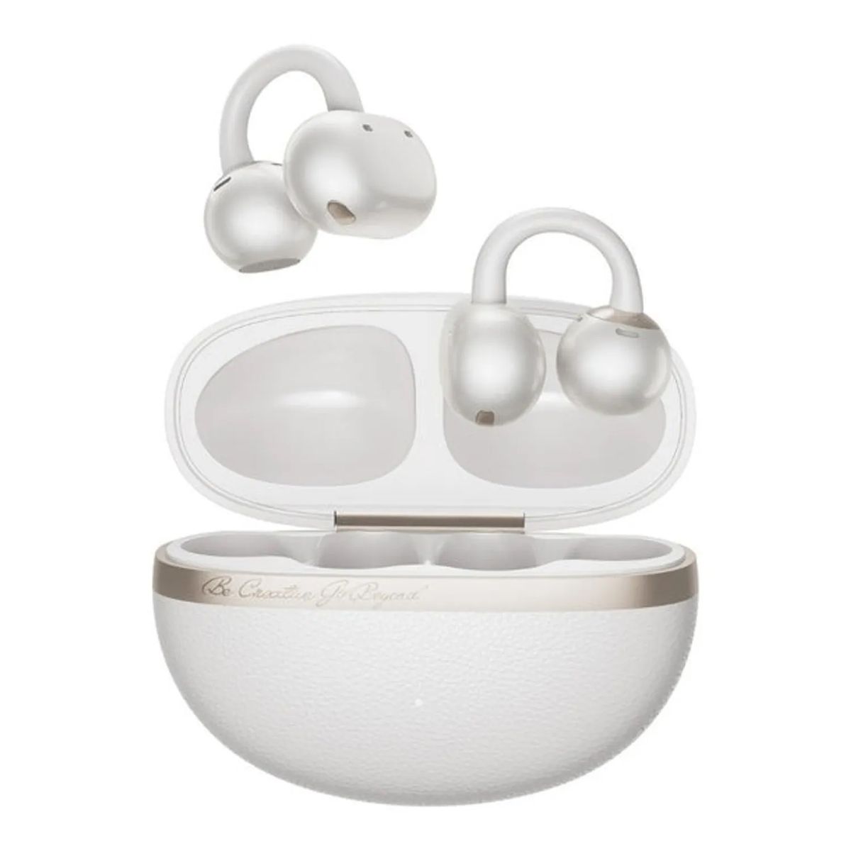 QCY - Audífonos inalámbricos QCY Crossky C50 Blanco Bluetooth 6.0