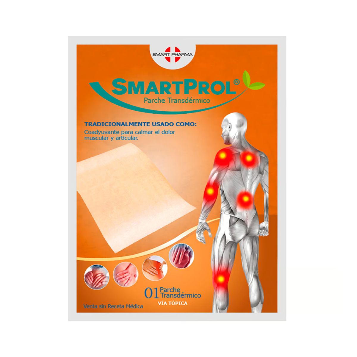 HOMECARE - PARCHE TRANSDÉRMICO SMARTPROL X UNIDAD