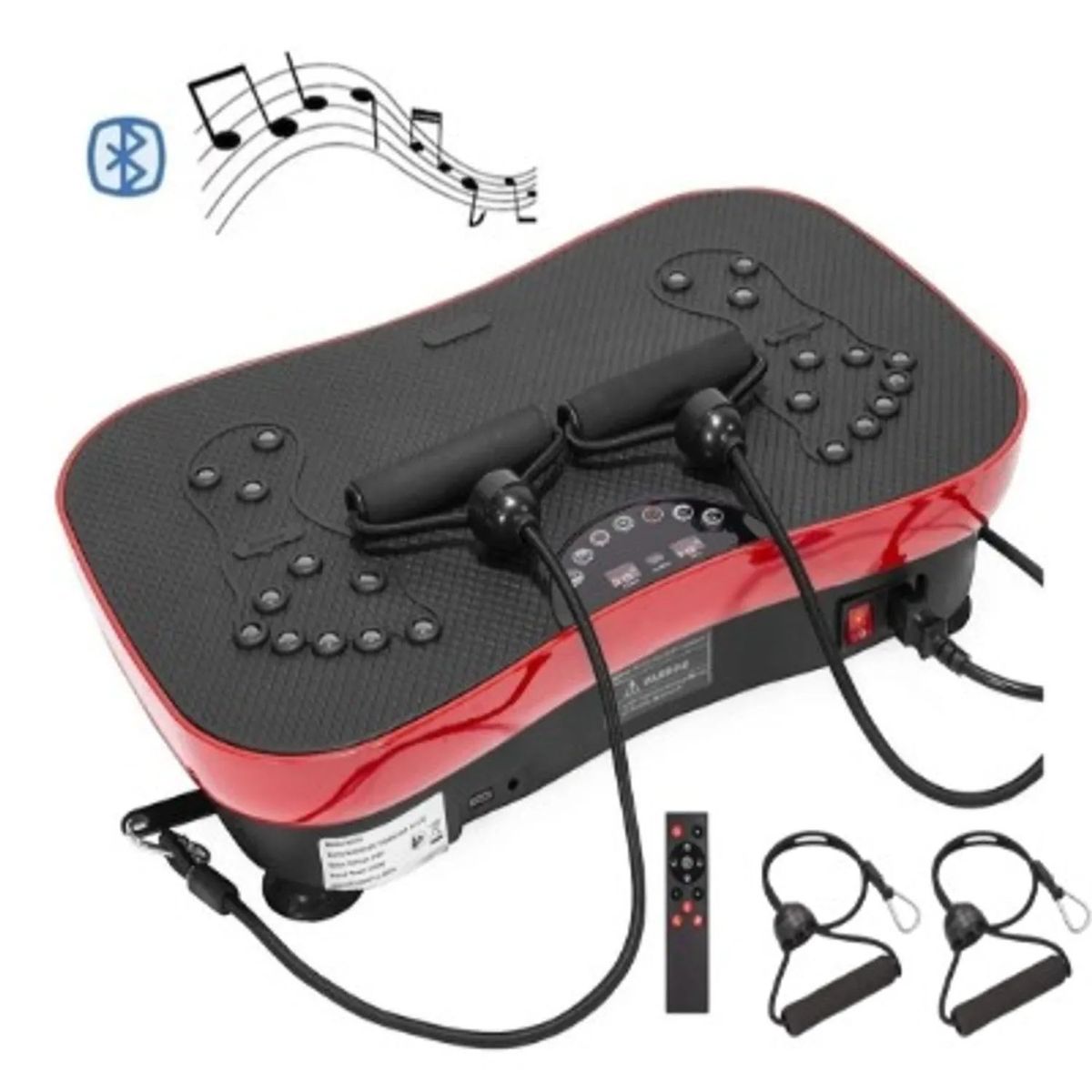 GENERICO - Plataforma Vibratoria Con Bluetooth 99 Velocidades