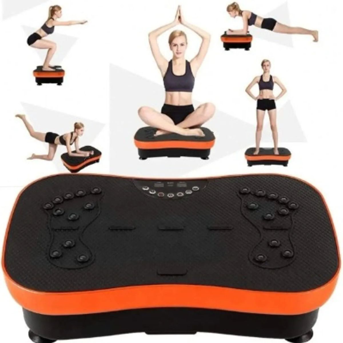 GENERICO - Plataforma Vibratoria Con Bluetooth 99 Velocidades