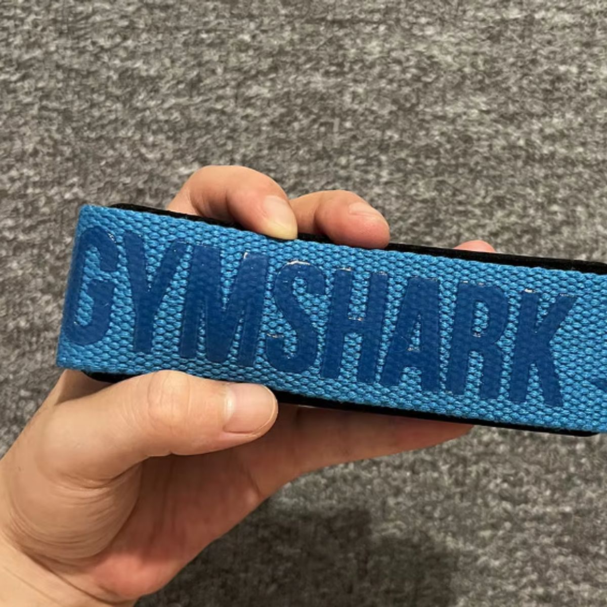 Straps Gymshark  Mayor Firmeza y Agarre para tus Entrenamientos Azul turquesa, marca GENERICO - Foto Principal