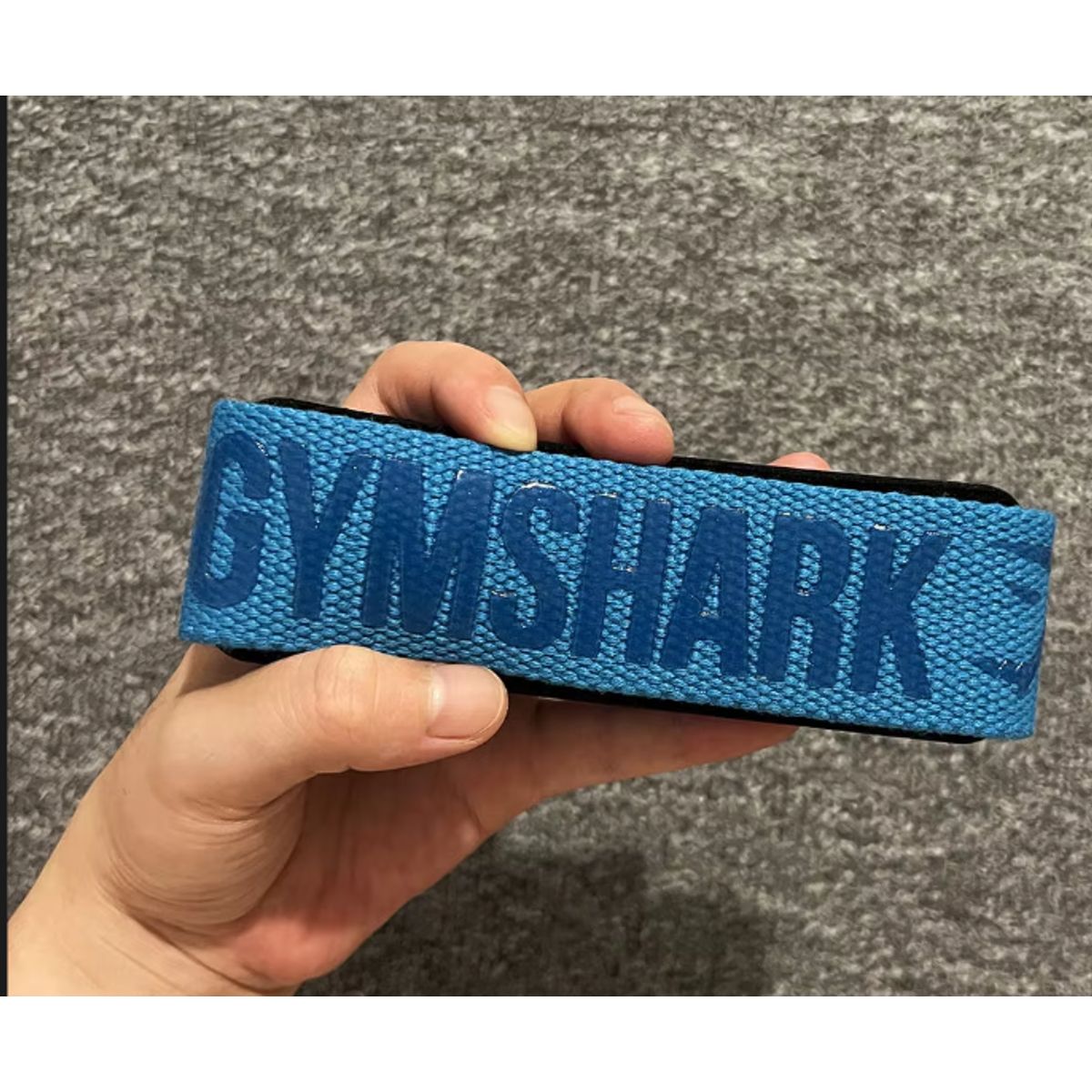 Straps Gymshark  Mayor Firmeza y Agarre para tus Entrenamientos Azul turquesa, marca GENERICO - Foto Principal