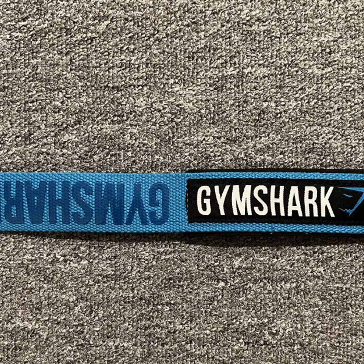 Straps Gymshark  Mayor Firmeza y Agarre para tus Entrenamientos Azul turquesa, marca GENERICO - Foto 2