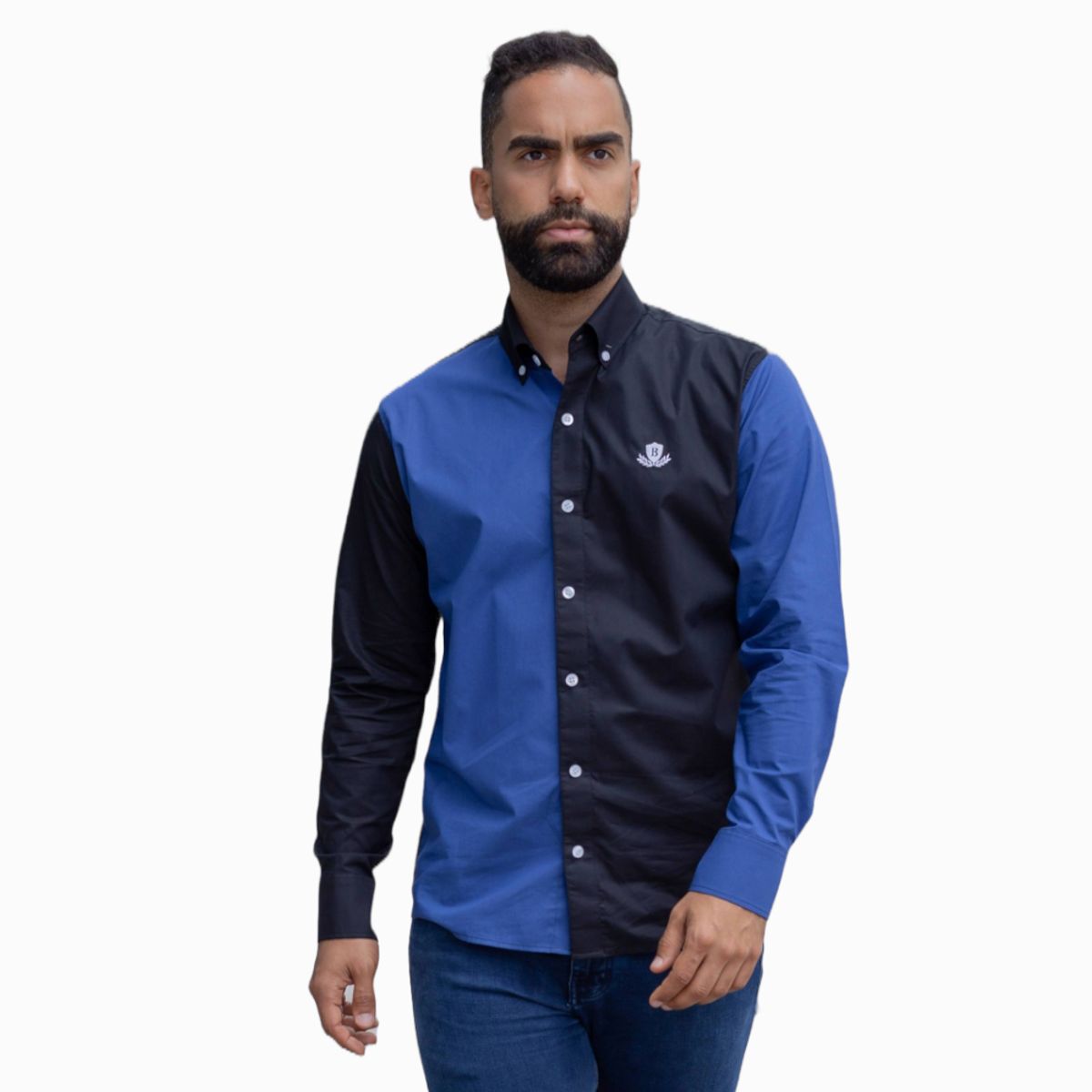 BONAPARTE - Camisa Manga Larga Bonaparte Algodon Pima Hombre