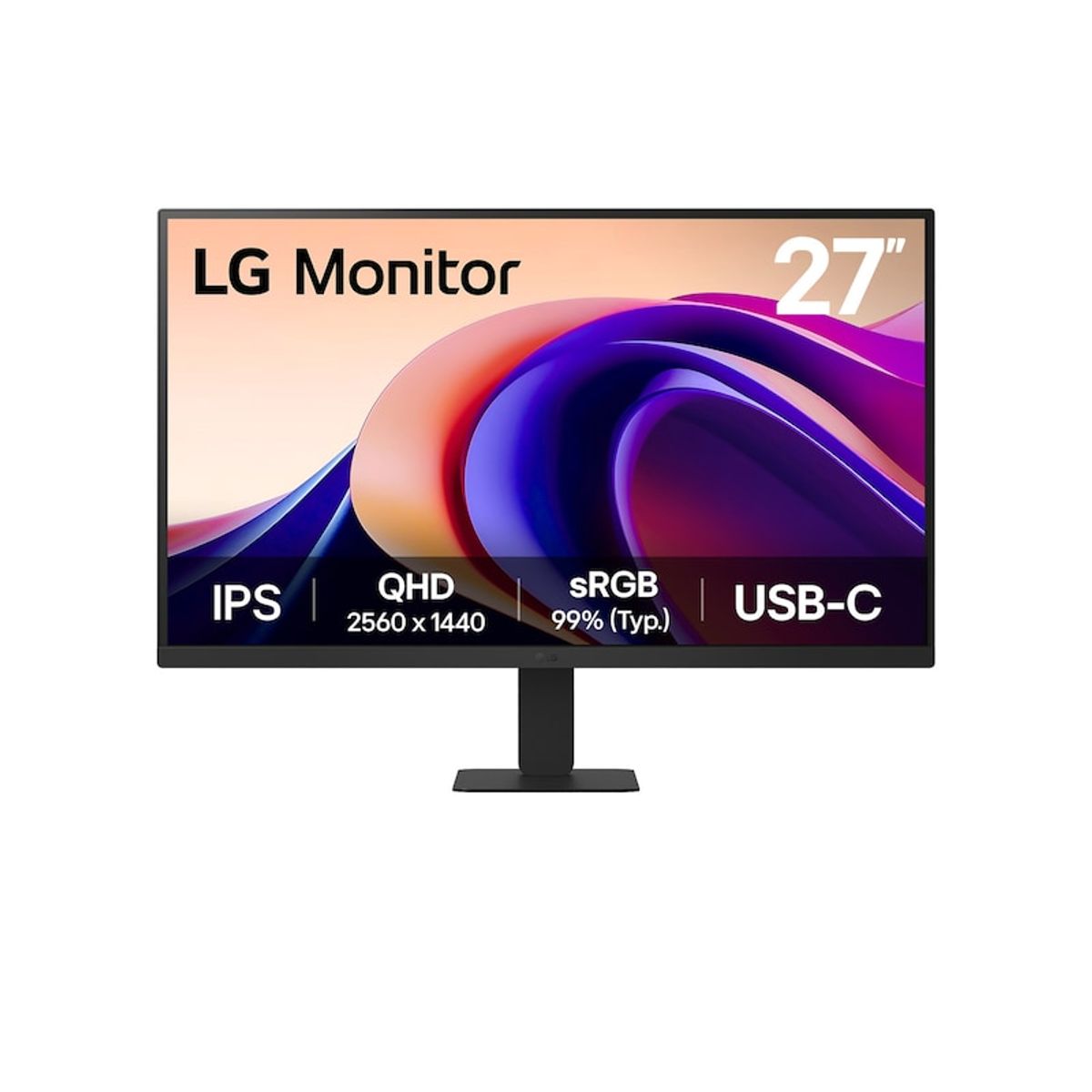 LG - Monitor LG 27 Qhd Ips 100hz Con Hdr10 Usb Type-c  27u631a-b