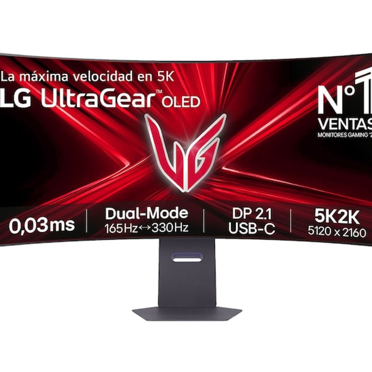 LG - Monitor Gaming LG Ultragear Oled 45 5k2k 45gx950a-b