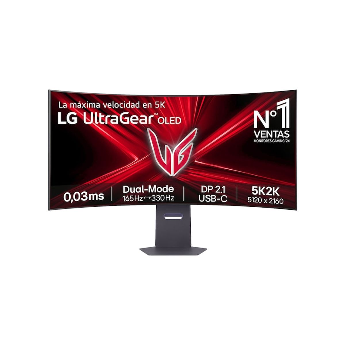 LG - Monitor Gaming LG Ultragear Oled 45 5k2k 45gx950a-b