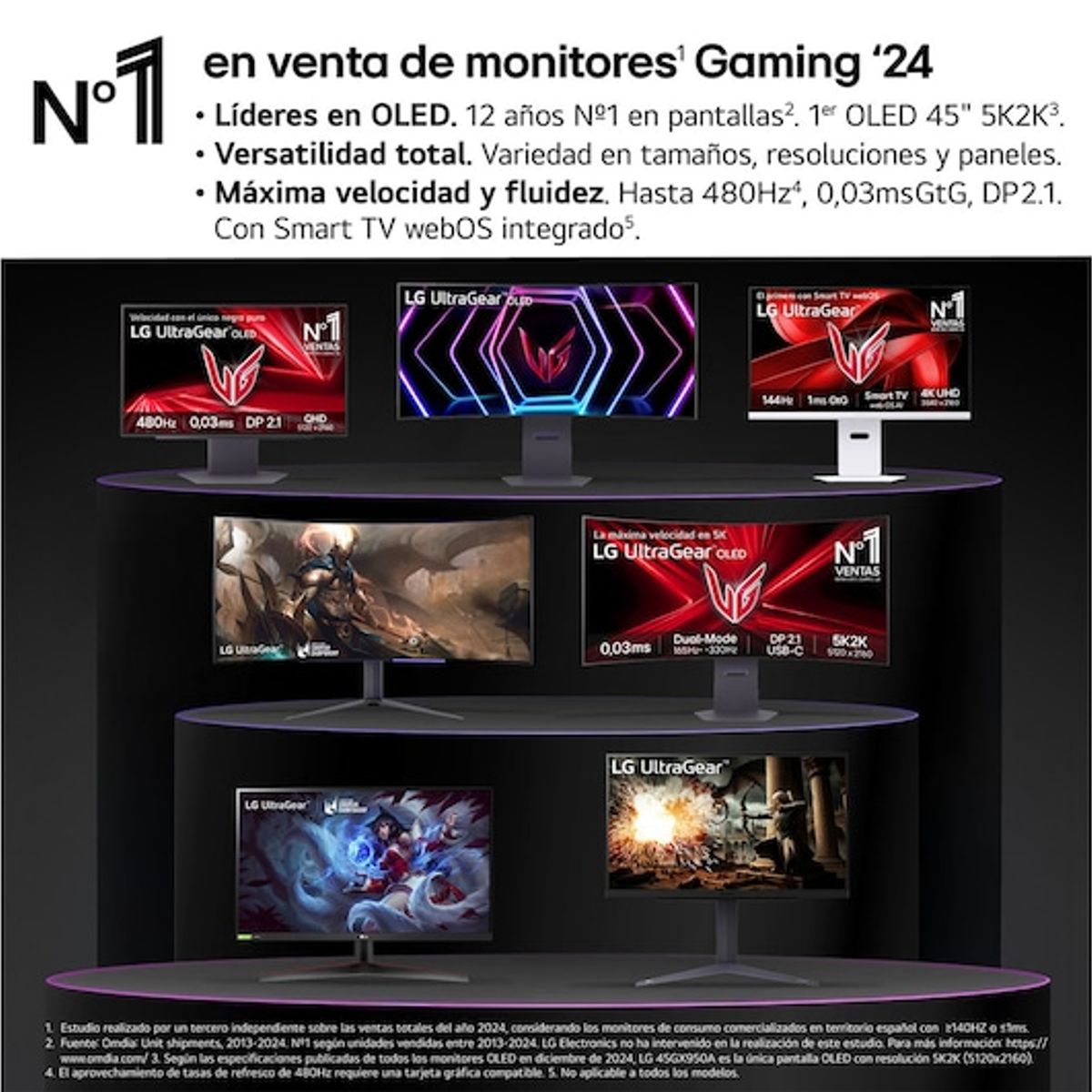 LG - Monitor Gaming LG Ultragear Oled 45 5k2k 45gx950a-b