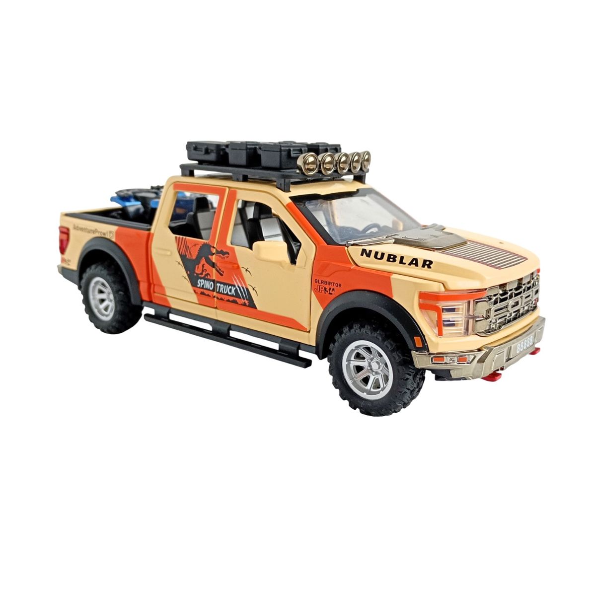 DIECAST MASTER - CAMIONETA COLECCION FORD F150 SAFARI SONIDO Y LUZ ESCALA 1: 24