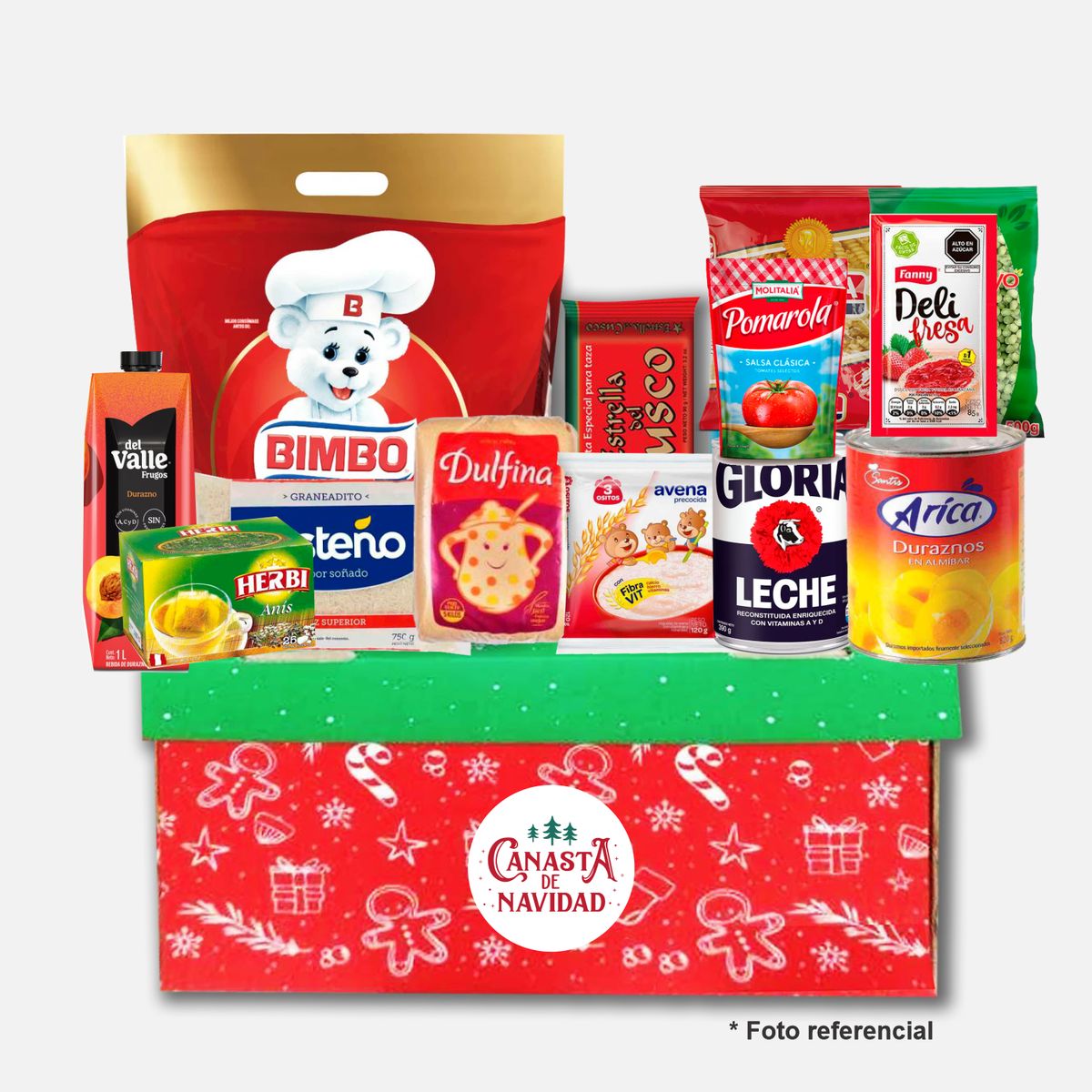 GENERICO - Canasta Económica Bienvenida Navidad 3