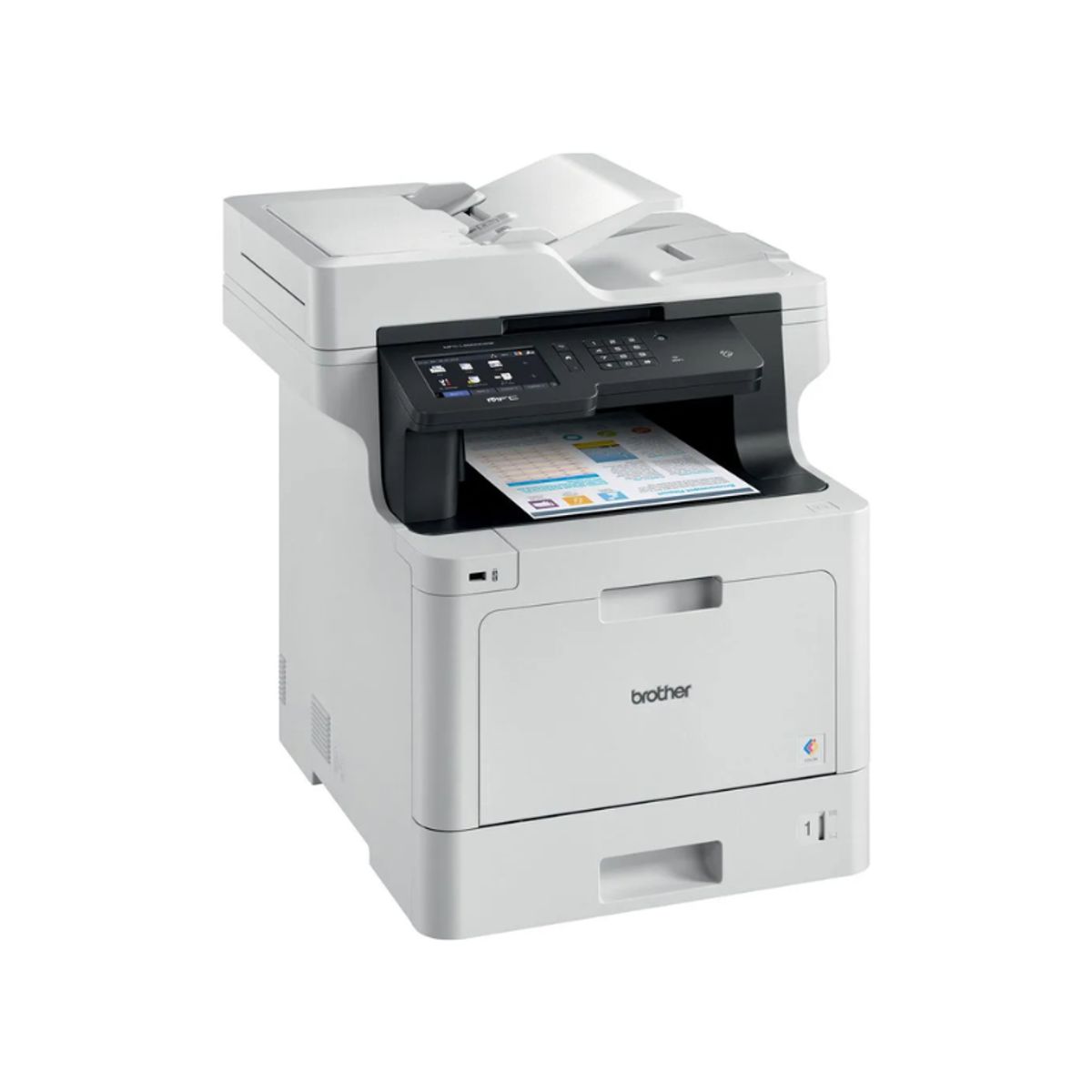 BROTHER - Impresora Láser Multifuncional Color Brother MFC-L8900CDW