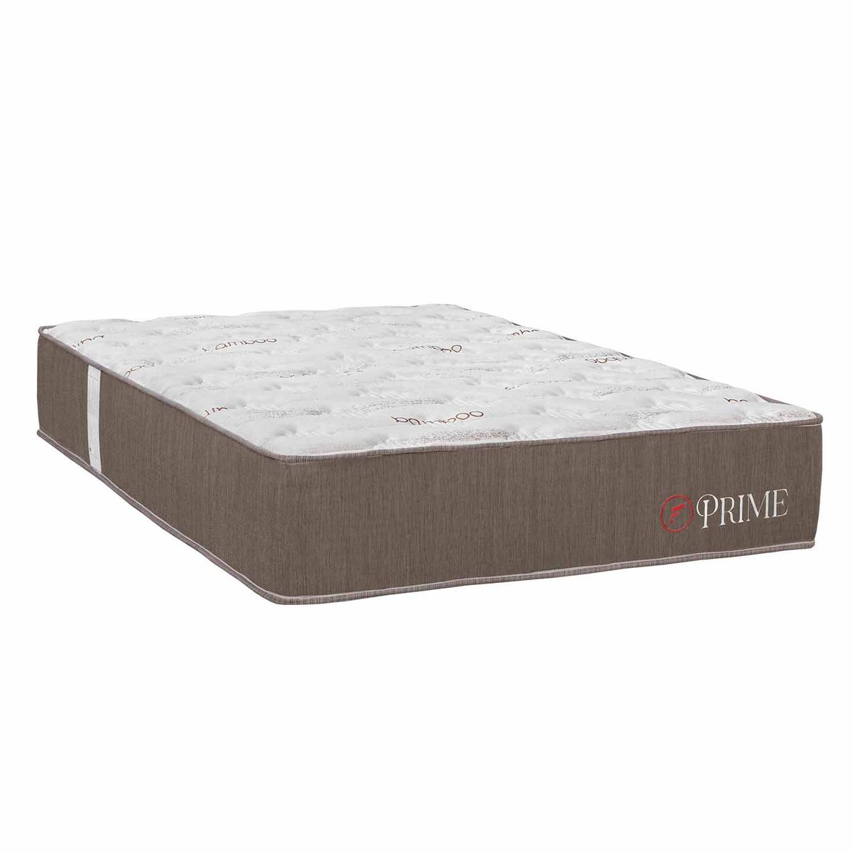 FORLI - Colchón Prime Bamboo 2 Plz + 02 Almohadas Visco + Protector
