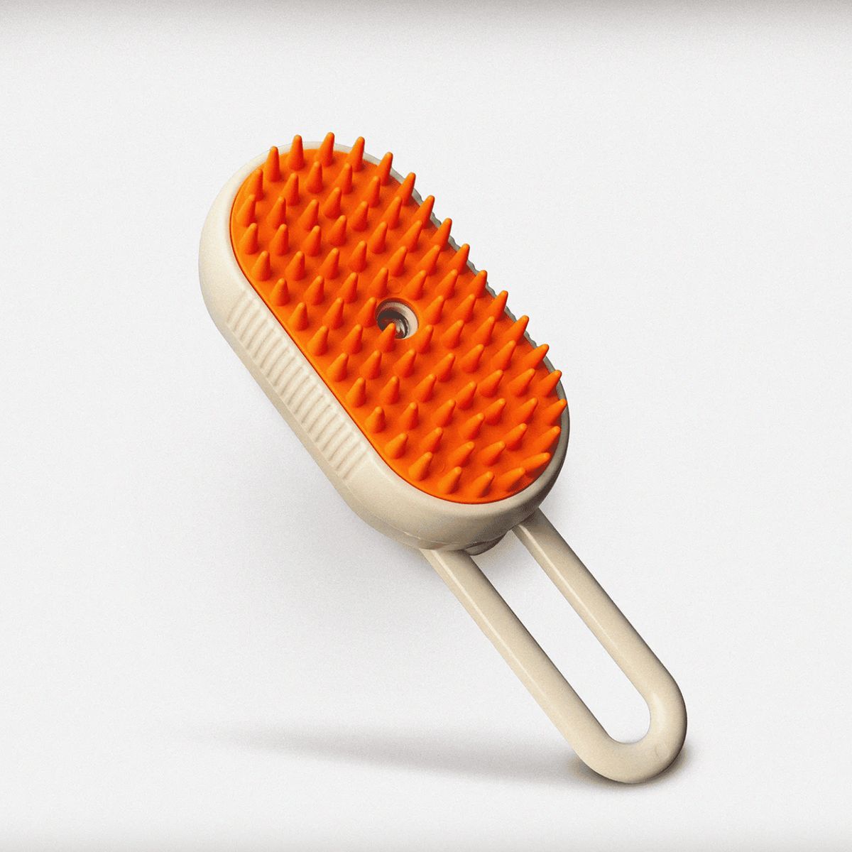 TRENDY TECH E I R L - Peine 3 en 1 para Mascotas Vapor, Masaje y Cepillado