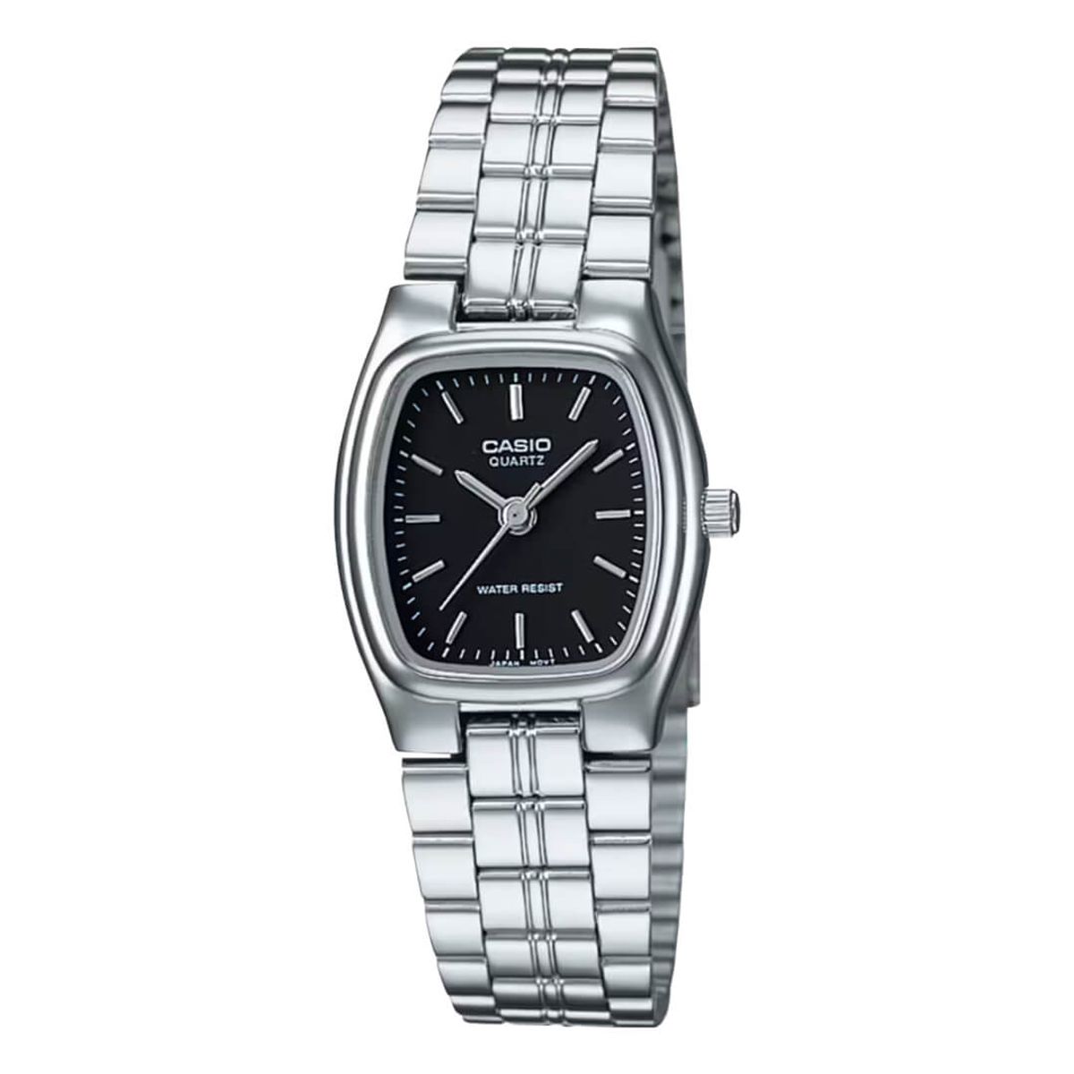CASIO - Reloj Casio LTP-1169D-1A Mujer Acero Plateado