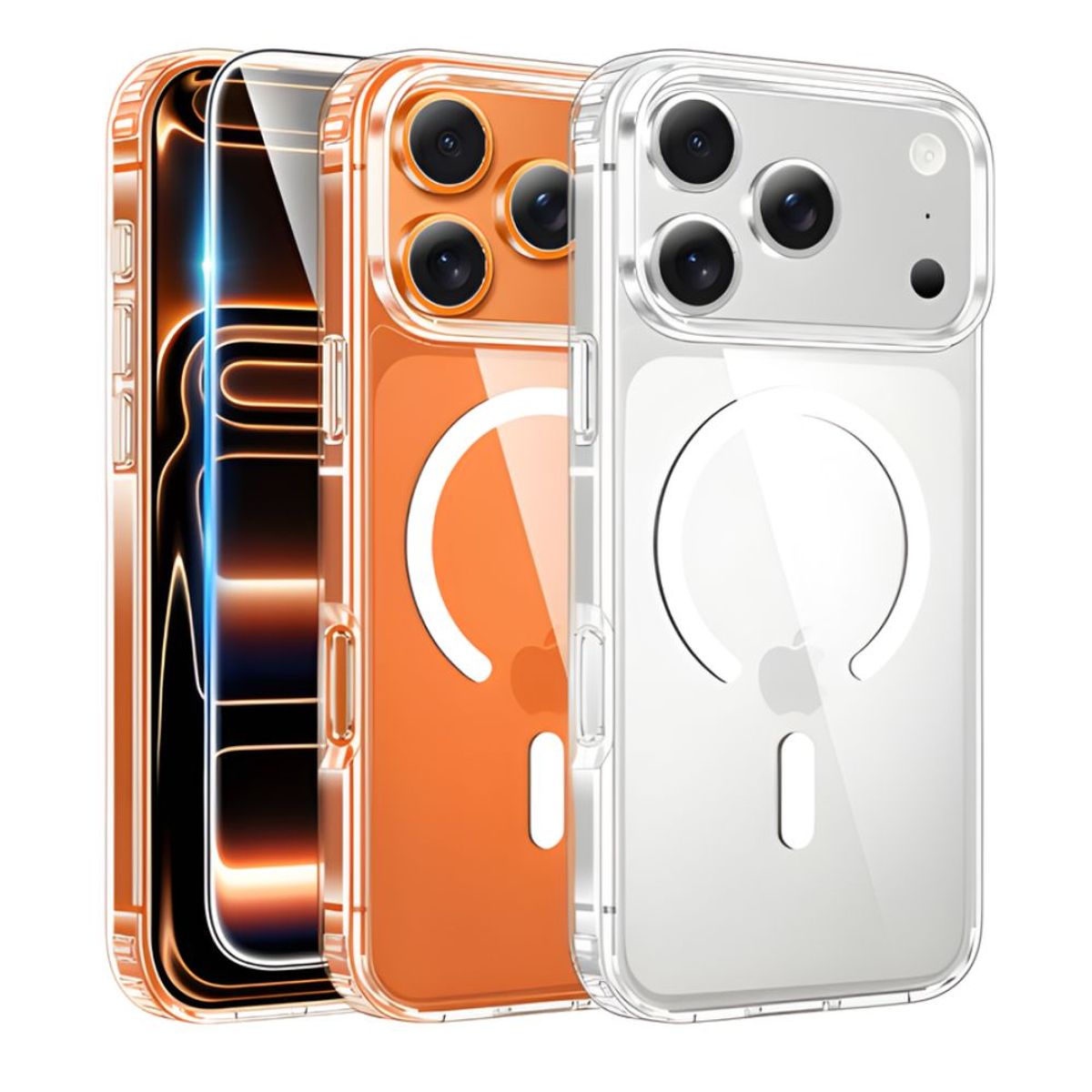 GENERICO - Case Transparente Magsafe Premiun para iPhone 17 Pro Max