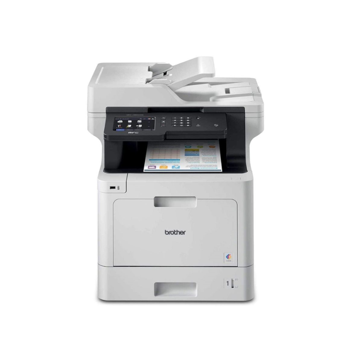 BROTHER - Impresora multifuncional láser Brother MFC-L8900CDW Wi-Fi dúplex Ethernet a color