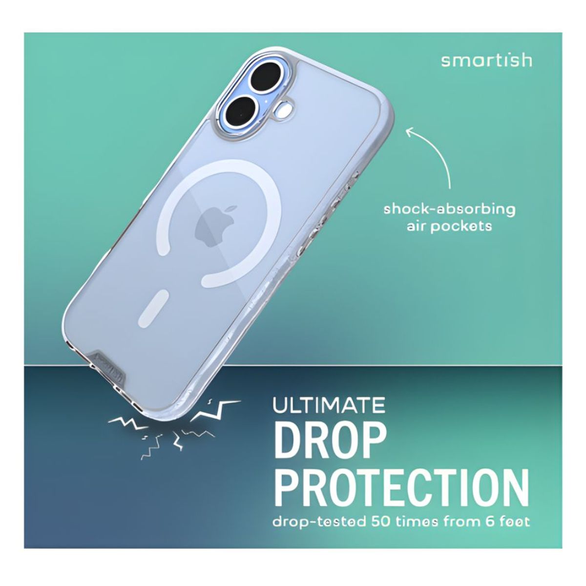 GENERICO - Case Transparente Magsafe Premiun para iPhone 17