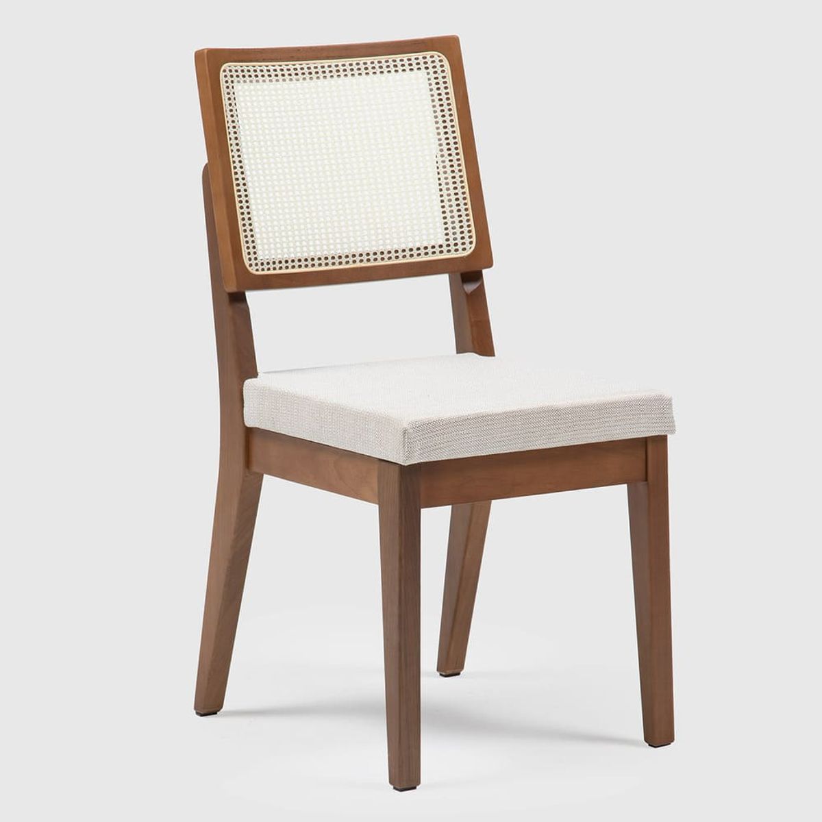 PAZART MUEBLES - PACK DE 2 SILLAS DE COMEDOR RATTAN SAO PAULO LINO BEIGE