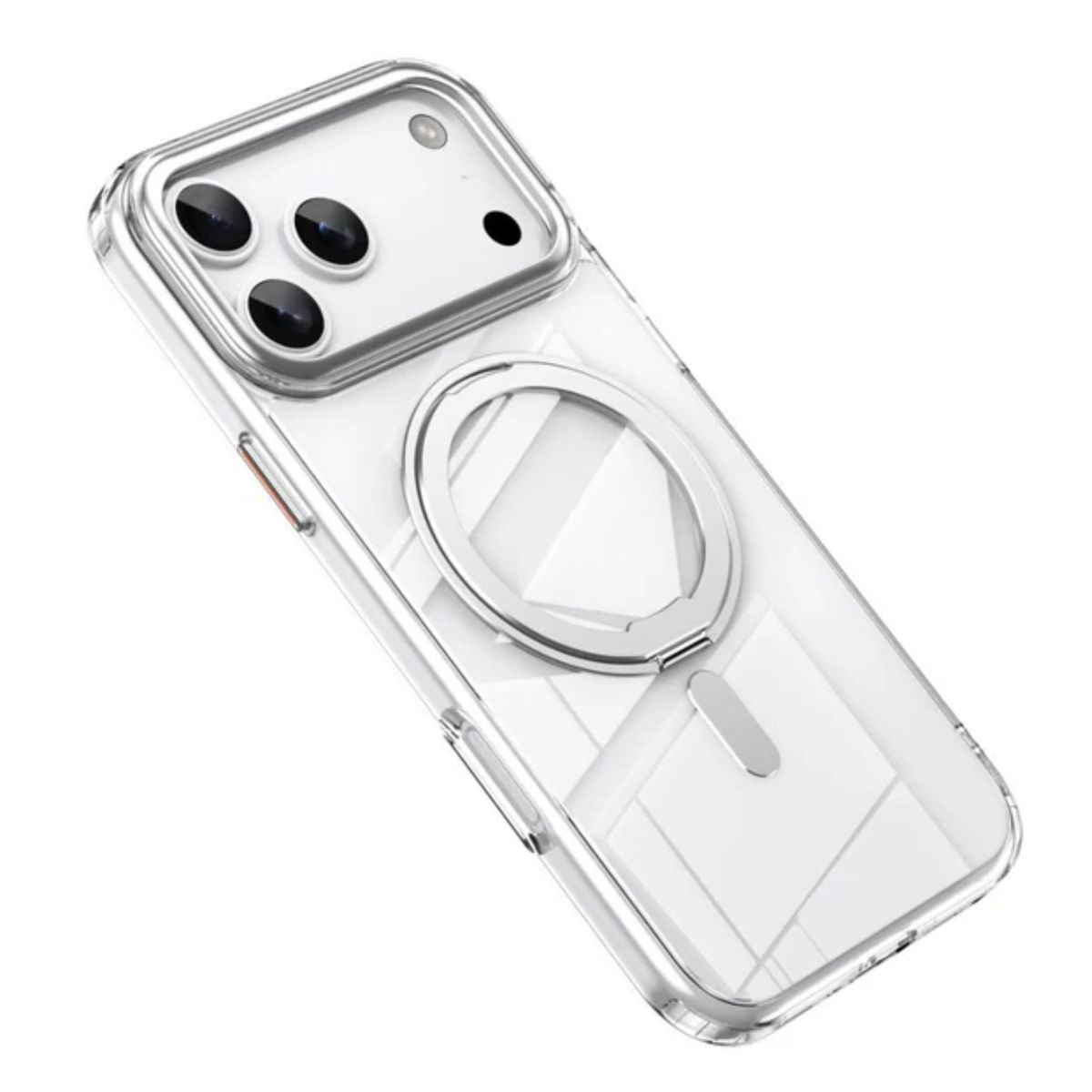 GENERICO - Funda magnética 360° Magsafe Transparente para iPhone 17 Pro MAX