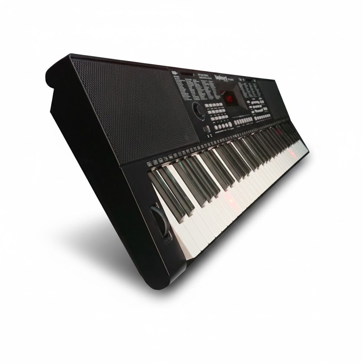 KEYBOARD - Teclado Electrónico 61 Teclas con Sensibilidad y Teclas con Luces - Keyboard Pro222LK