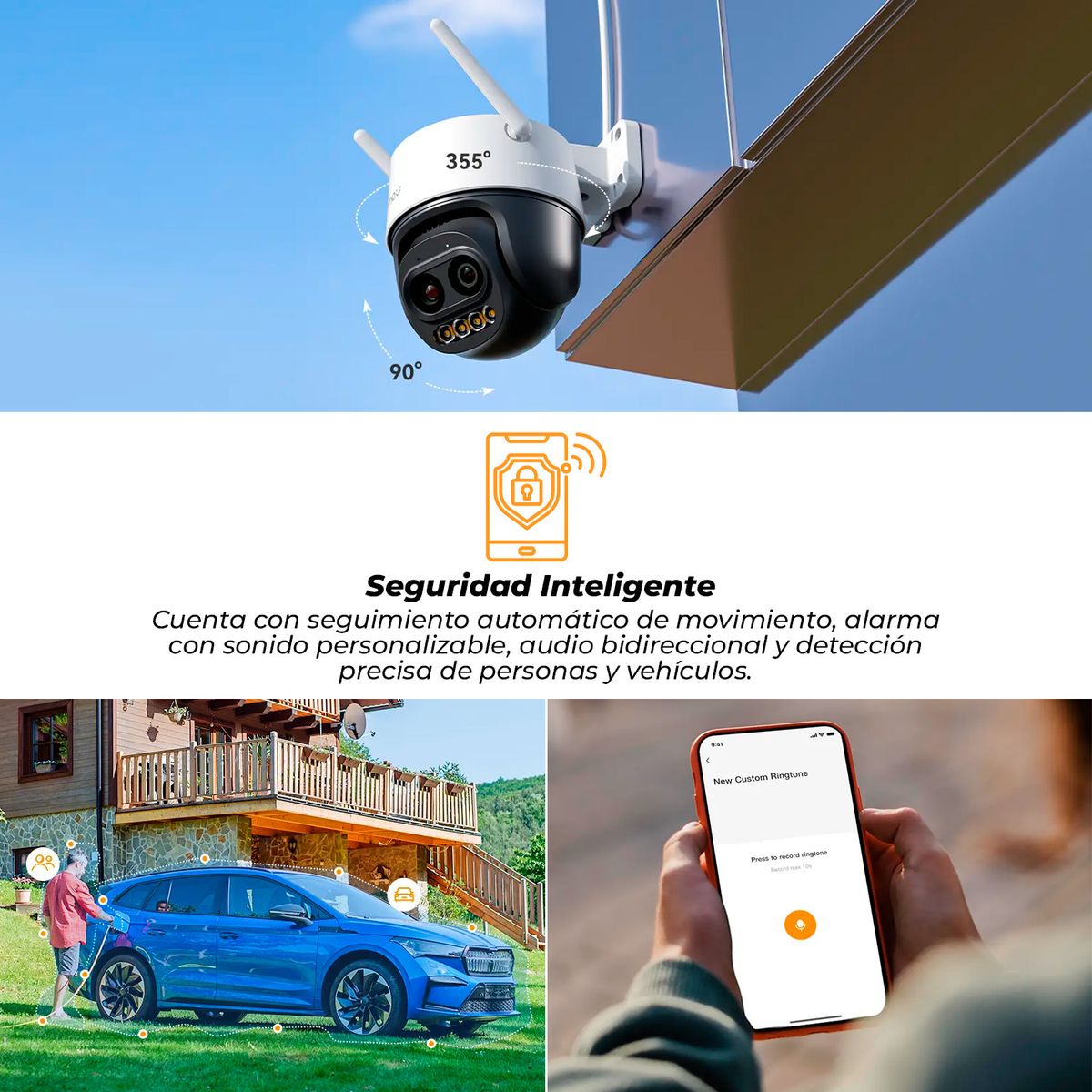 BUYPAL - Camara Imou Cruiser Z 5MP Zoom Óptico x12 3K