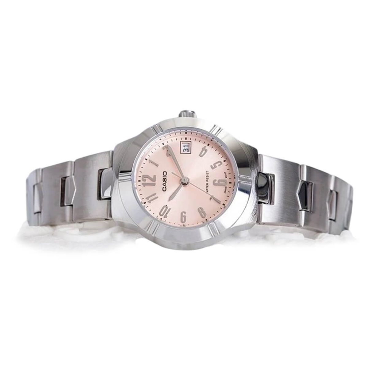 CASIO - Reloj Casio LTP-1241D-4A3 Mujer Acero Plateado