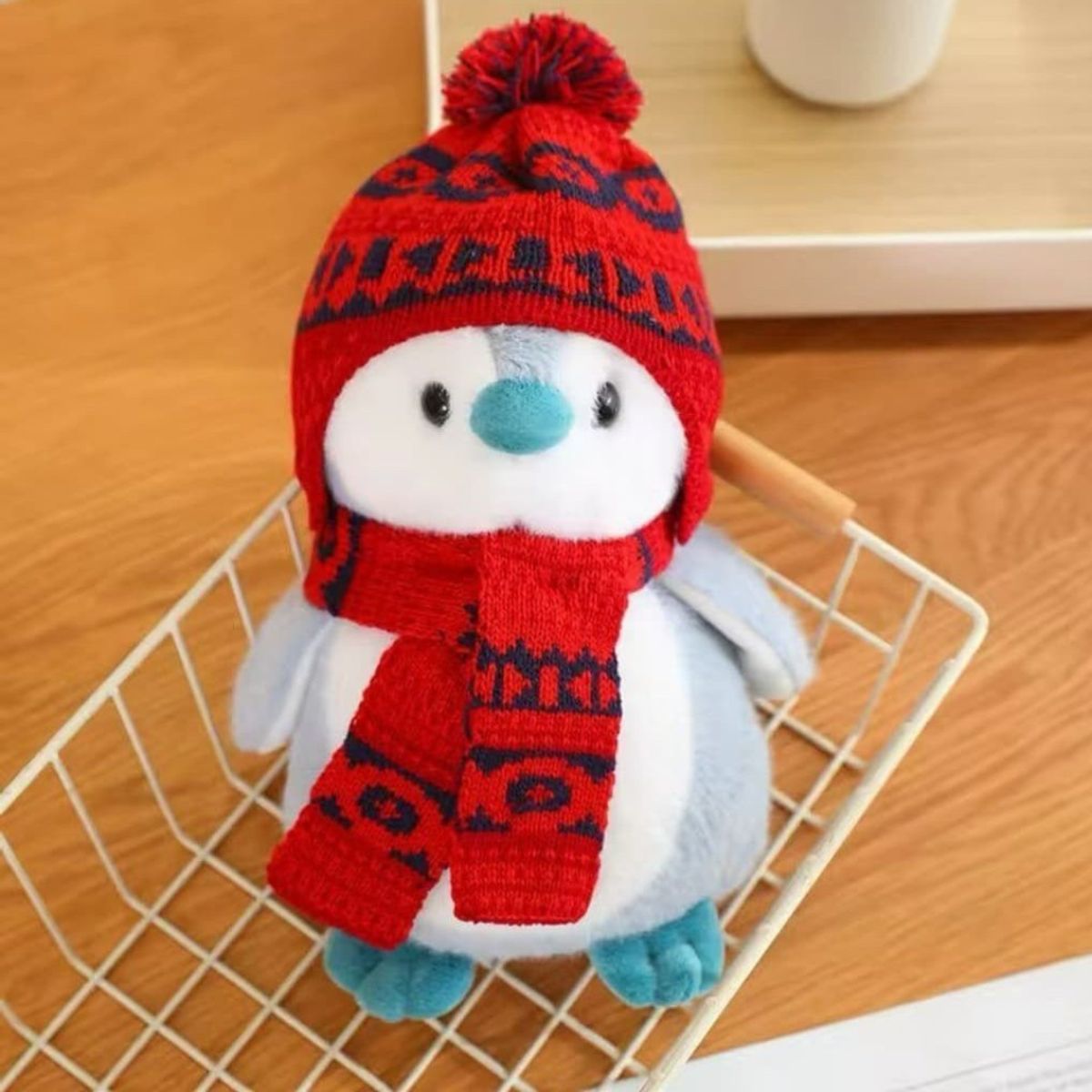 GENERICO - Pingüino Invernal Acolchado 24 cm – Luna de Papel