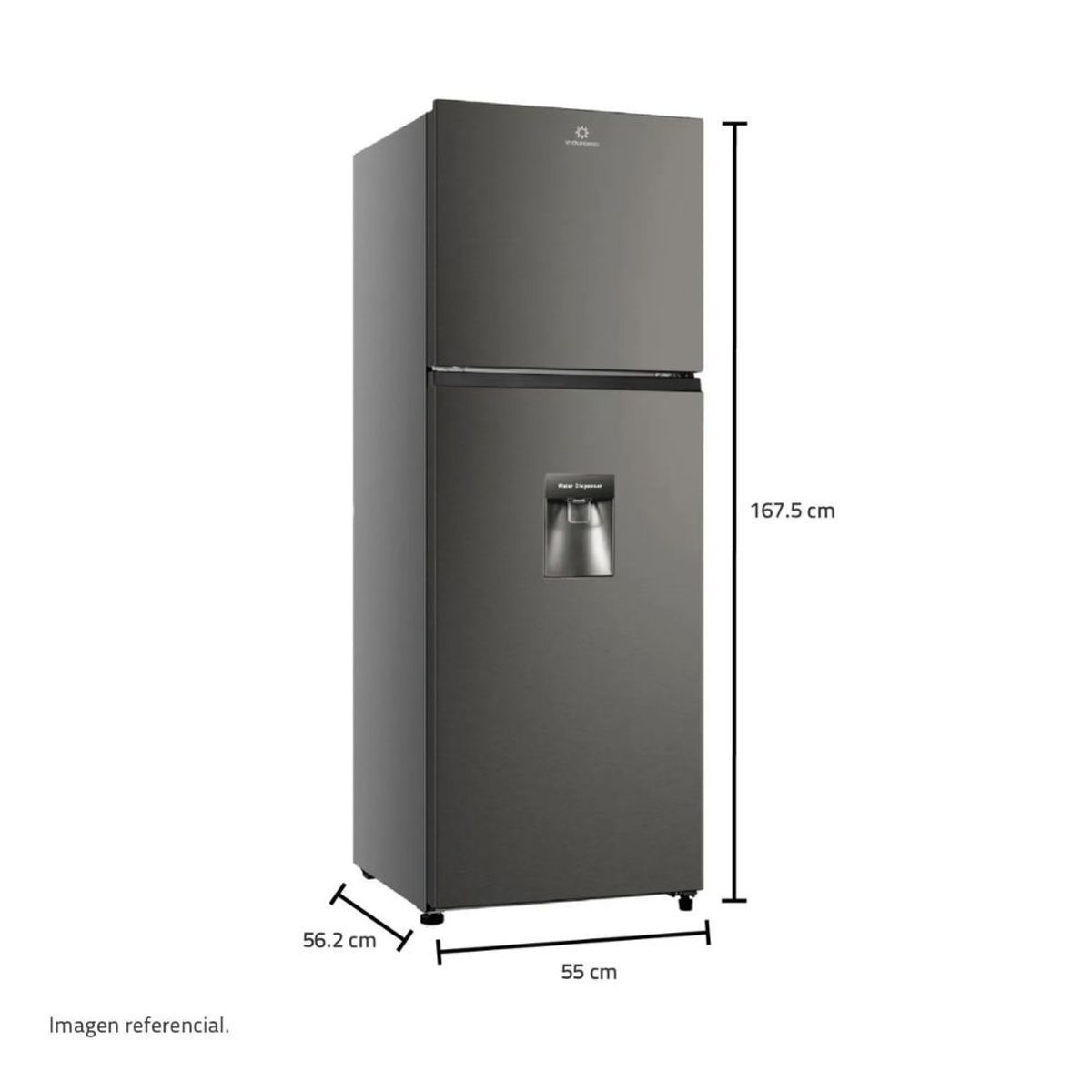 Refrigeradora INDURAMA 246L No Frost RI-389DI Croma, marca INDURAMA - Foto 2