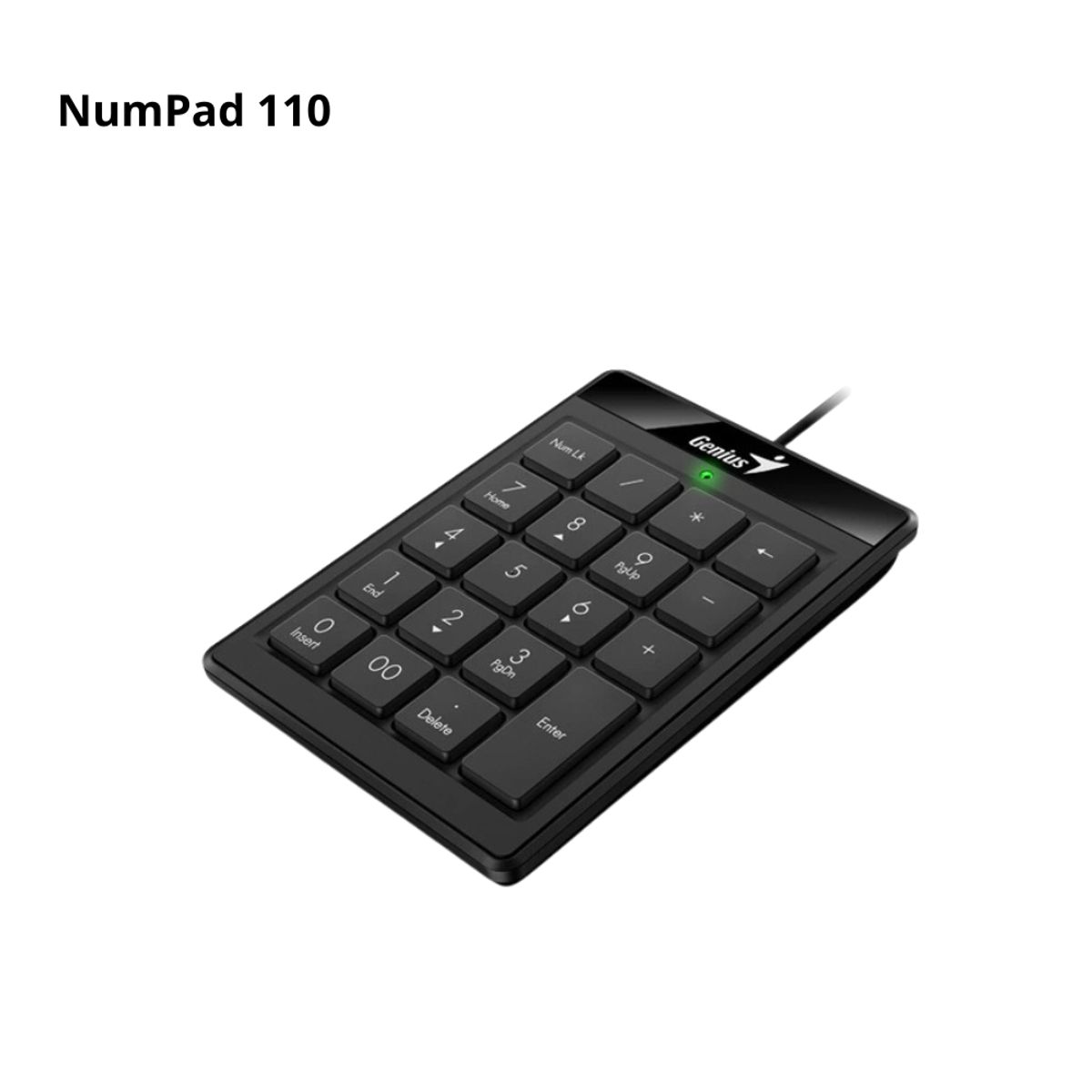 GENIUS - Genius NumPad 110 Teclado numérico delgado y portátil