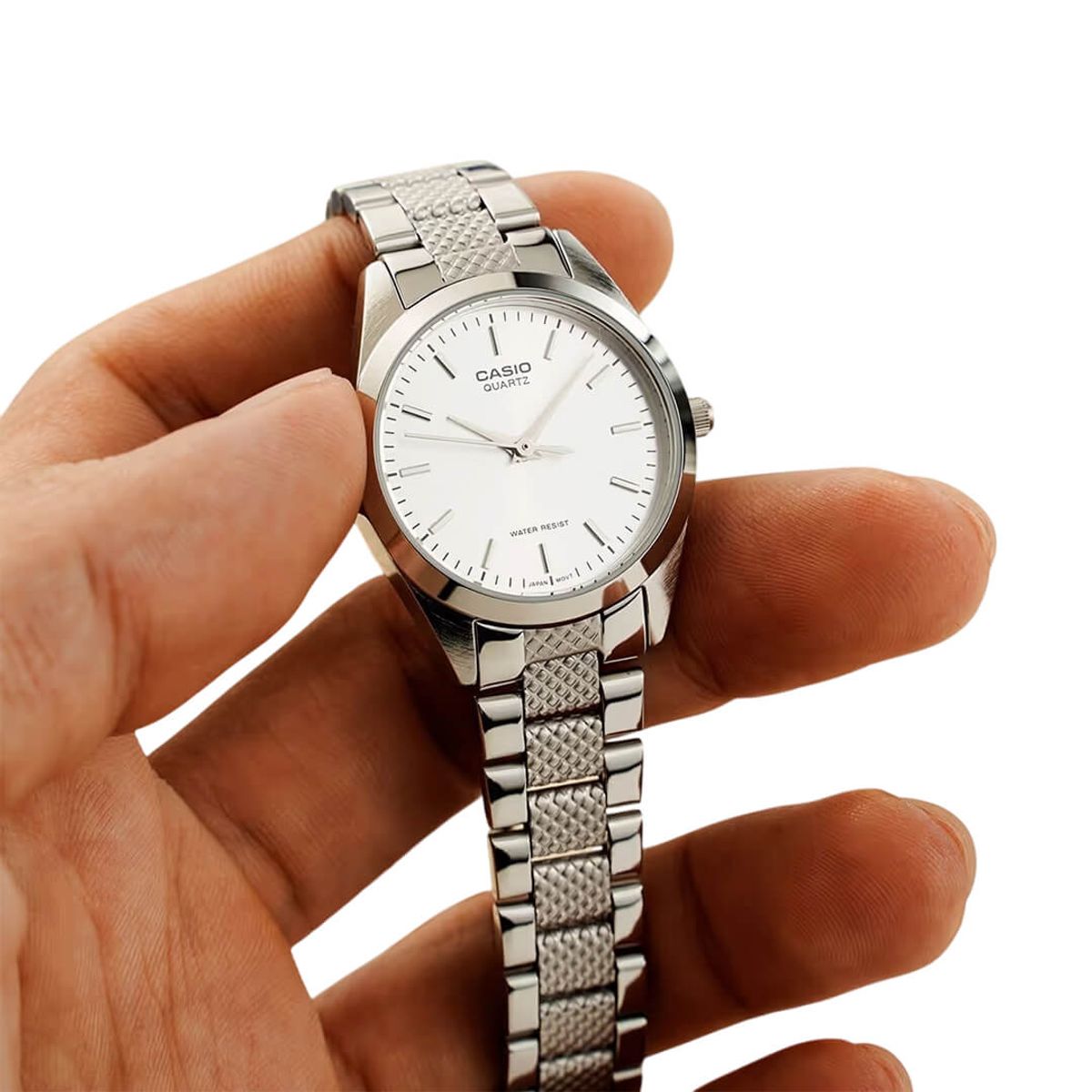 CASIO - Reloj Casio LTP-1274D-7A Mujer Acero Plateado