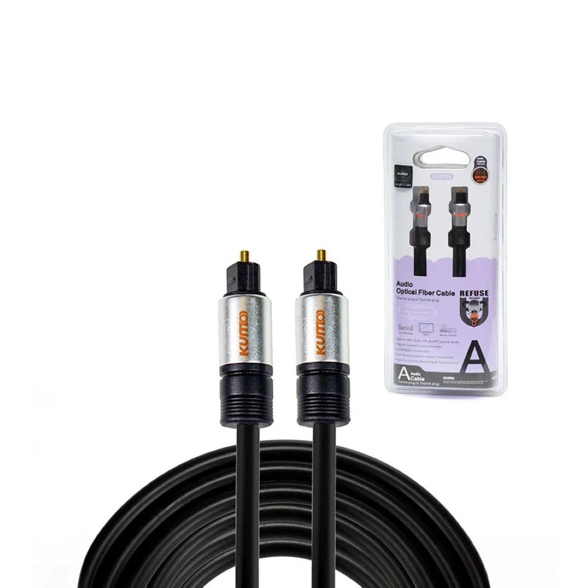 GENERICO - Cable de Audio Óptico Kumo 18m