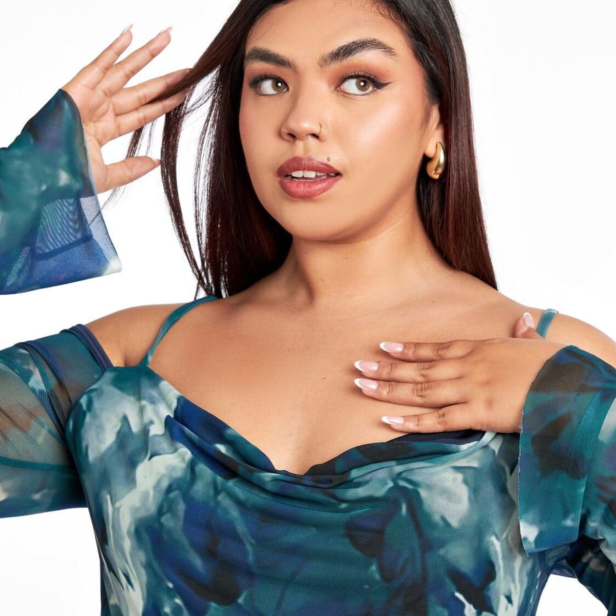 MISS LADY - Top Mujer Dayana Negro