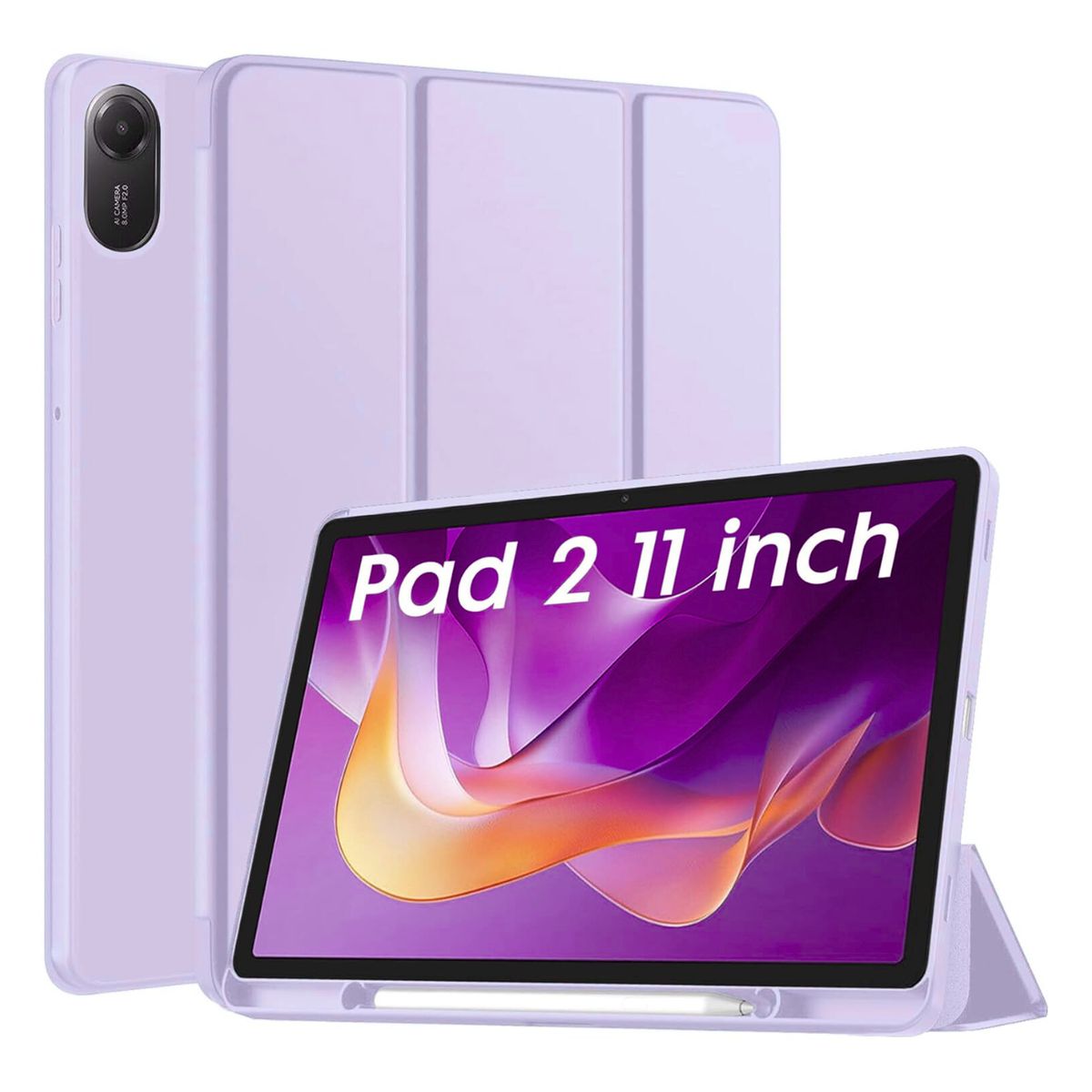 GENERICO - Funda Smart Case Portapencil Para Redmi Pad 2 11" - LILA