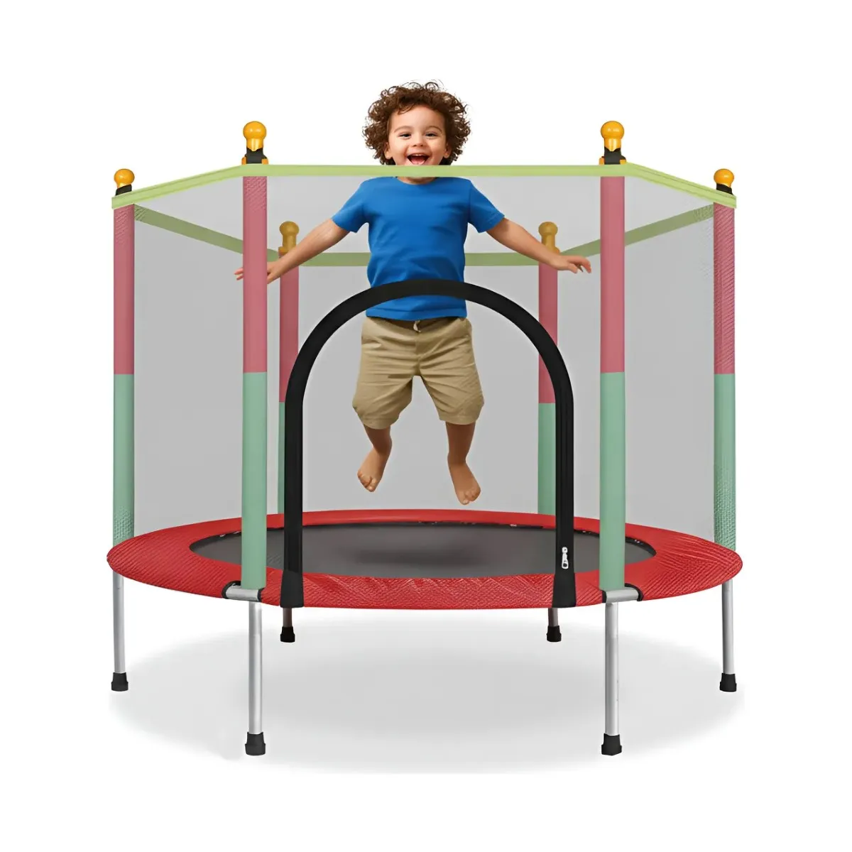 INSPIRA MARKET - Trampolin para Niños Cama Saltarina Infantil Multicolor